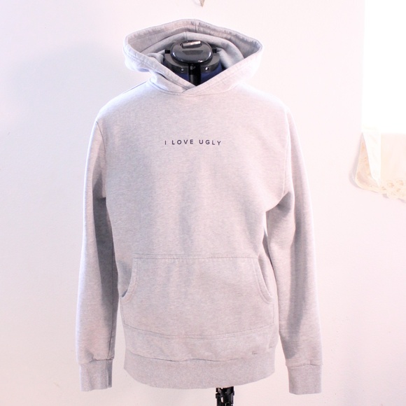 i love ugly hoodie